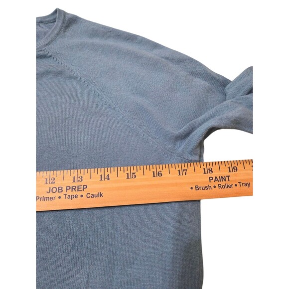 J. McLaughlin Jamey Pullover Sweater S Powder Blue Lightweight Knit E9.1 - Picture 6 of 10